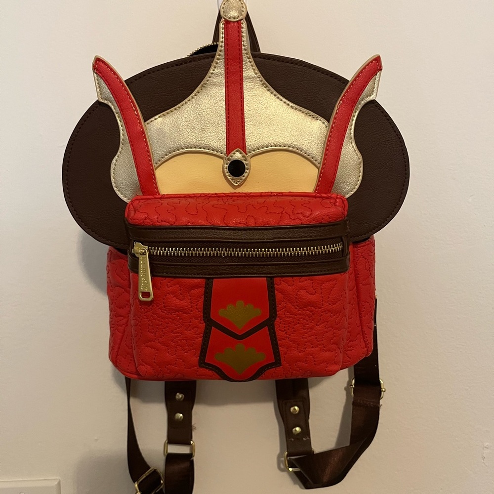 queen padme amidala loungefly mini backpack worn once